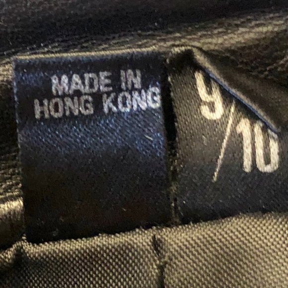 Vintage 80’s Leather Mini Skirt by Michael Hoban - Picture 6 of 6